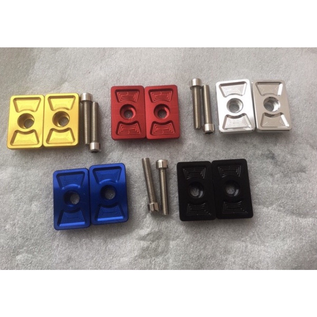 Nắp tăng sên âm Exciter tặng kèm bộ ốc vít mẫu phổ thông chất liệu nhôm CNC cao cấp dày cứng cáp thị trường ưu chuộng