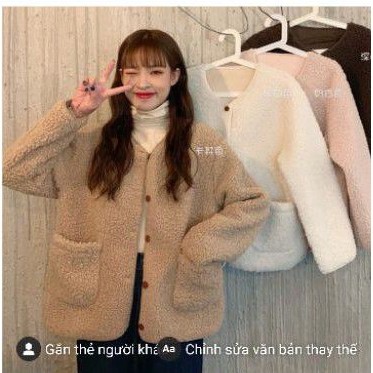 Khoác bông túi hộp