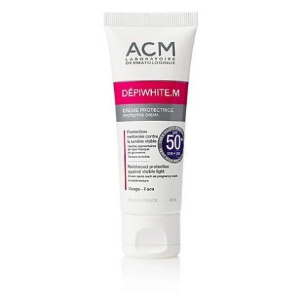 Kem chống nắng giảm thâm nám &amp; sạm da ACM Depiwhite M Protective Cream SPF50+ 40ml