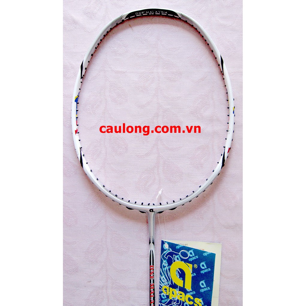 Vợt Cầu Lông Apacs One Malaysia Trắng