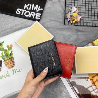 Ví MK mini da thật siêu mềm- Đựng thẻ, card đa năng