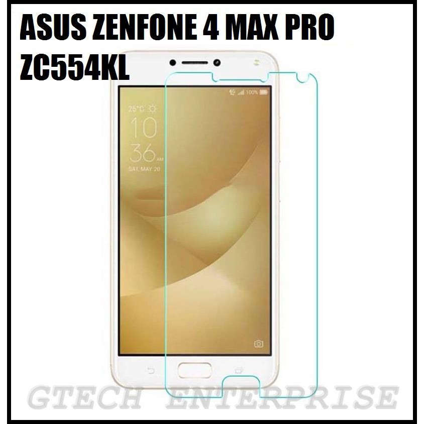 Kính cường lực Asus Zenfone 4 Max Pro ZC554KL (Trong Suốt)