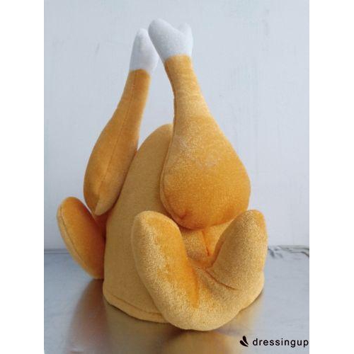 DRESSINGUP-Mũ Bông Hình Gà Tây Mới Lạ Dễ Thương