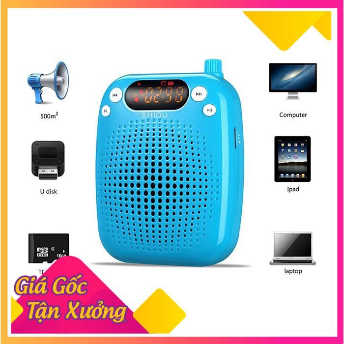 Máy trợ giảng không dây Shidu SD-S611( Tặng củ sạc ) bảo hành 12 tháng