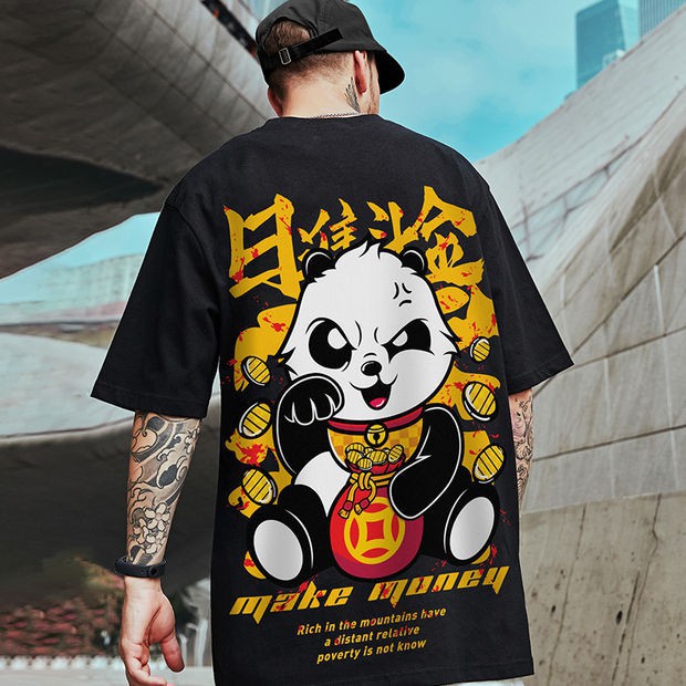 Áo thun form rộng phong cách hiphop cá tính trẻ trung dành cho unisex size M-8XL