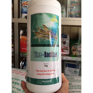 Vime bacilluss ,men phân huỷ, nước ao nuôi tôm cá 1kg/lon