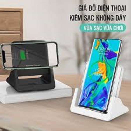Đế Sạc điện thoại nhanh để bàn chuẩn QI, không dây FANTASY.