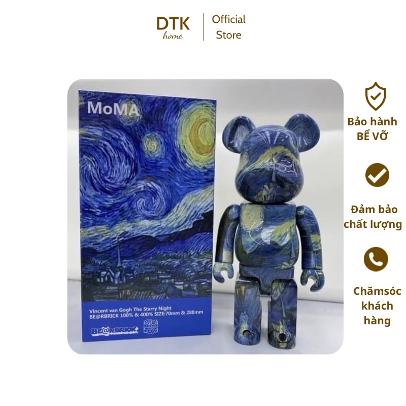 Bearbrick 400% tượng Bearbrick Von Vagon hàng Limited