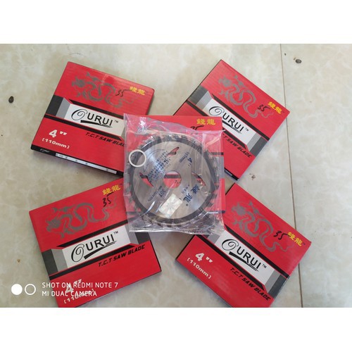 Lưỡi cắt Gỗ Rồng đỏ - D110mm ( chính hãng )