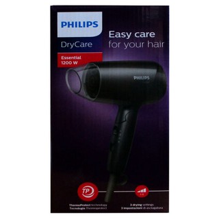 Máy sấy tóc Philips BHC010/10 màu đen / BHC010/00 màu hồng, bảo hành chính hãng 24 tháng.