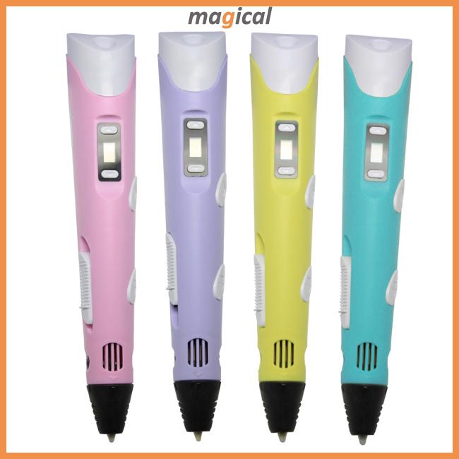 Bút in 3D có thể sạc lại được kèm bút vẽ cho trẻ em