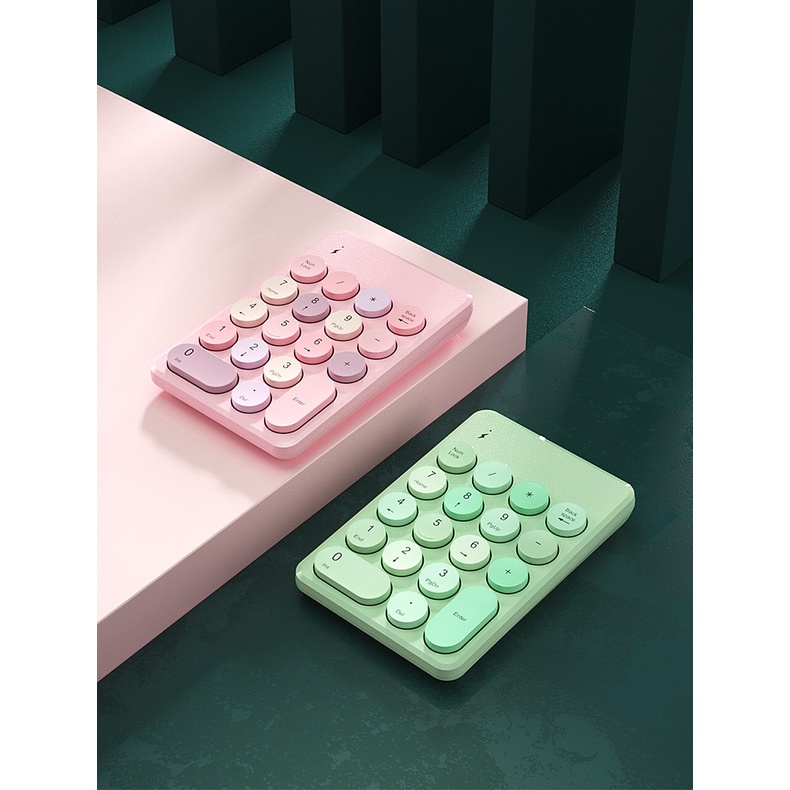 Bàn phím số không dây cao cấp cho laptop kết nối usb wireless