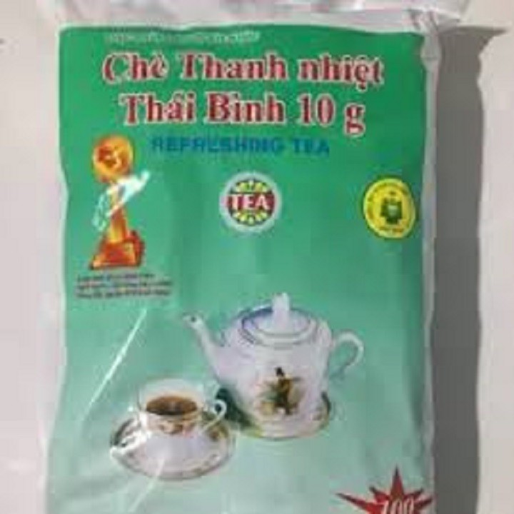 Trà Thanh Nhiệt Thái Bình túi 100 gói 10g | BigBuy360 - bigbuy360.vn