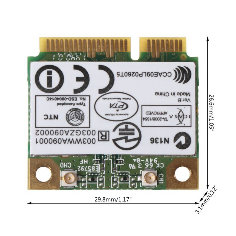 Card Wifi Mini Wili For Atheros Ar9287 Ar5B97 300mbps