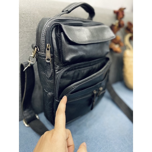 túi si da thật dáng vintage | BigBuy360 - bigbuy360.vn