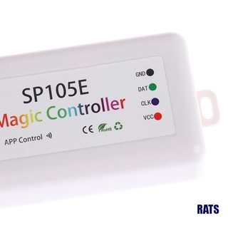 Dây Đèn Led Sp108E Sp107E Sp106E Sp105E Bluetooth Sp110E Ws2801 Pixels Dc5-24V