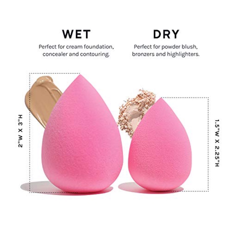 Mút tán kem nền trang điểm AOA Super Soft Wonder Blender