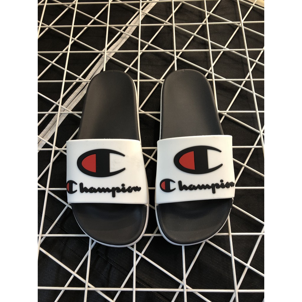 [ Rẻ Vô Địch ] Dép Champion Trắng trend 2019