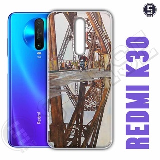 Ốp điện thoại Xiaomi Redmi K30 Dẻo Chống Shock Nhiều Mẫu Tuyển Tập 11 Phố Cổ Sơn Dầu A2031-CL11