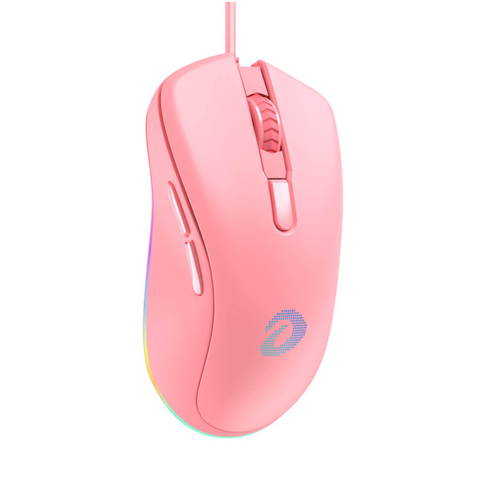 Chuột máy tính Dareu EM908 Pink USB chuột Gaming chính hãng Dareu