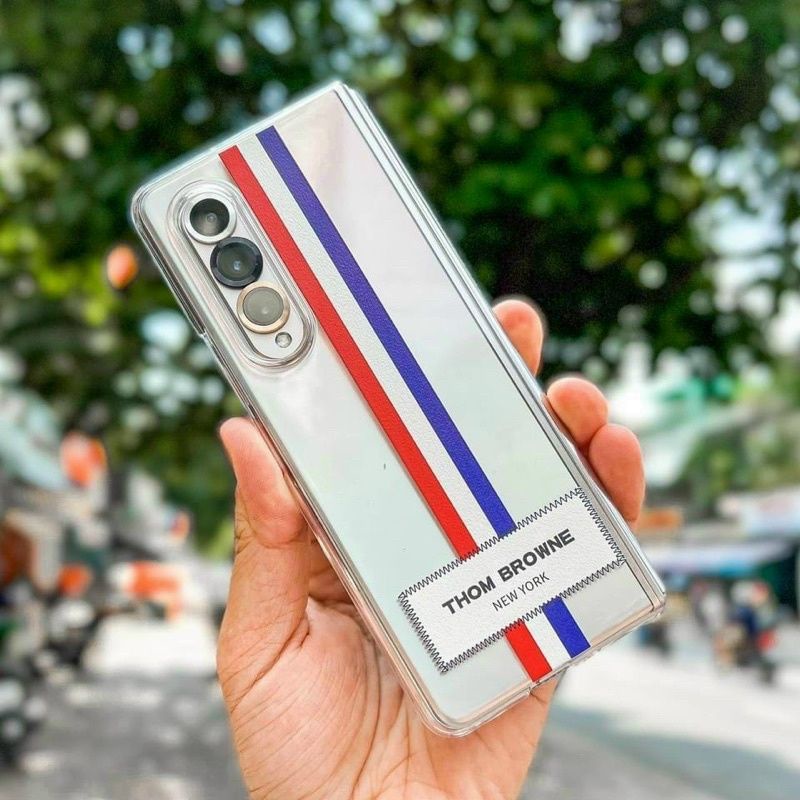 Samsung Z FLIP 5, Z FLIP 4,Z FOLD 5, Z Fold 4 5G_Ốp lưng Likgus Thom Browne New York 2 mảnh
