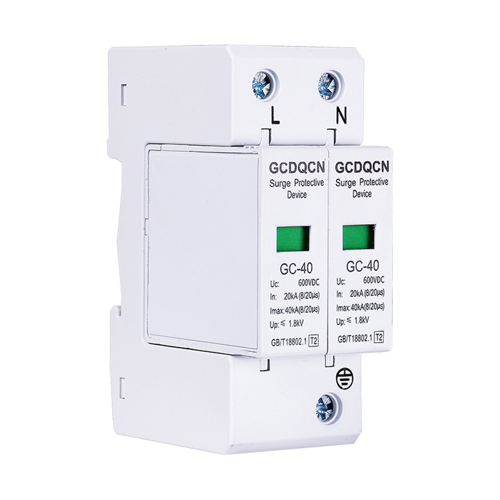 BẢO VỆ CHỐNG SÉT DC 1000v 40KA/2P - CHỐNG SÉT NĂNG LƯỢNG MẶT TRỜI QCDQCN- chống sét lan truyền- bảo vệ chống sét