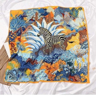 Khăn Lụa Thời Trang HimHip Khăn Vuông 90x90cm Khăn Quàng Cổ Quà Tặng Khăn K12-L01