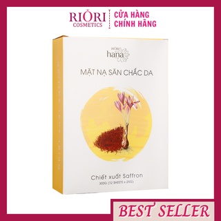 Mặt Nạ Giấy Săn Chắc Da Ngừa Lão Hóa - Chiết Xuất Nhụy Hoa Nghệ Tây Saffron RIORI HANA