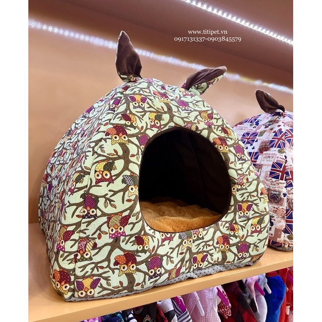 NHÀ NGỦ TAI THỎ  CHO THÚ CƯNG❗️