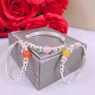 LẮC TAY BẠC CHO BÉ