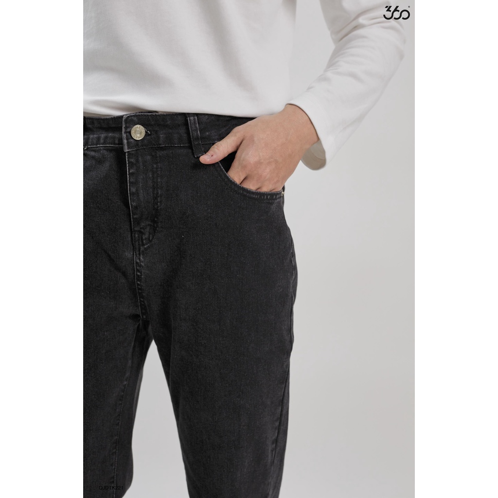 Quần jeans đen thương hiệu thời trang nam 360 Boutique chất liệu cao cấp - QJDTK | BigBuy360 - bigbuy360.vn