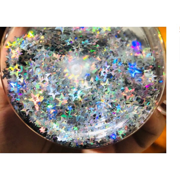 2G Kim Tuyến ngũ sắc hình ngôi sao trang trí resin