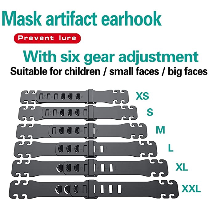 Đai đeo khẩu trang 3/6 móc nối dài linh hoạt tiện dụng | BigBuy360 - bigbuy360.vn