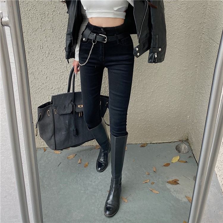QUẦN JEANS ÔM THỜI TRANG NỮ