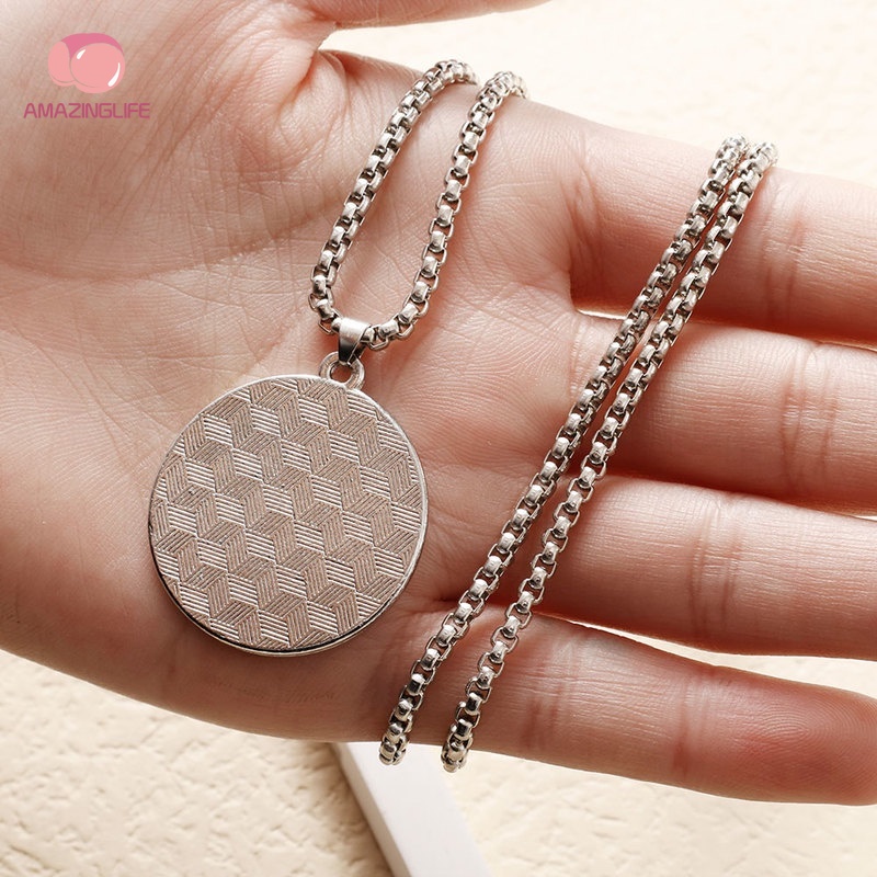 Set 2 Vòng cổ Âm Dương Phong Cách Punk Cho Cặp Đôi