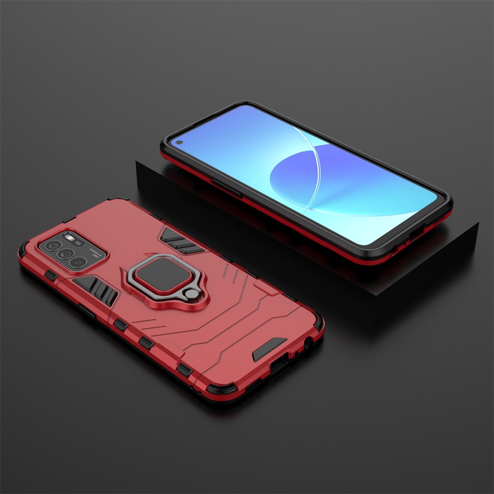 Điện Thoại Ốp Lưng Chống Sốc Có Nhẫn Đỡ Cho oppo reno zeno 6 6z reno6 5g reno6z 5g