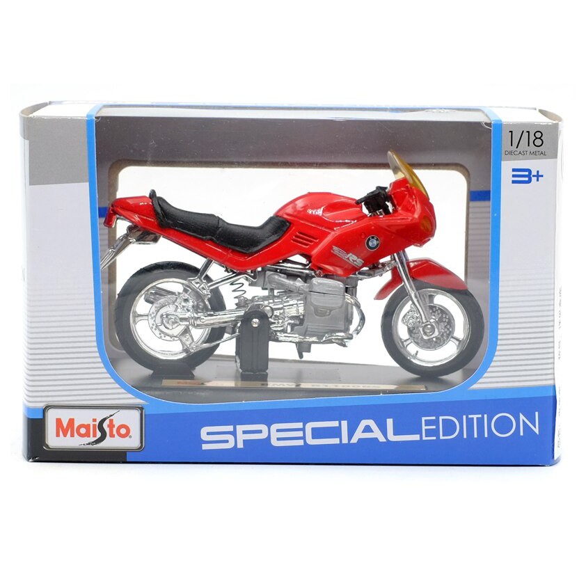 XE MÔ HÌNH - MOTO Siêu xe BMW R1100RS - MAISTO tỷ lệ 1:18