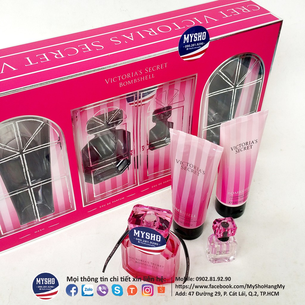 [Bộ 50ml] Nước hoa Bombshell, bán lẻ không hộp | Thế Giới Skin Care