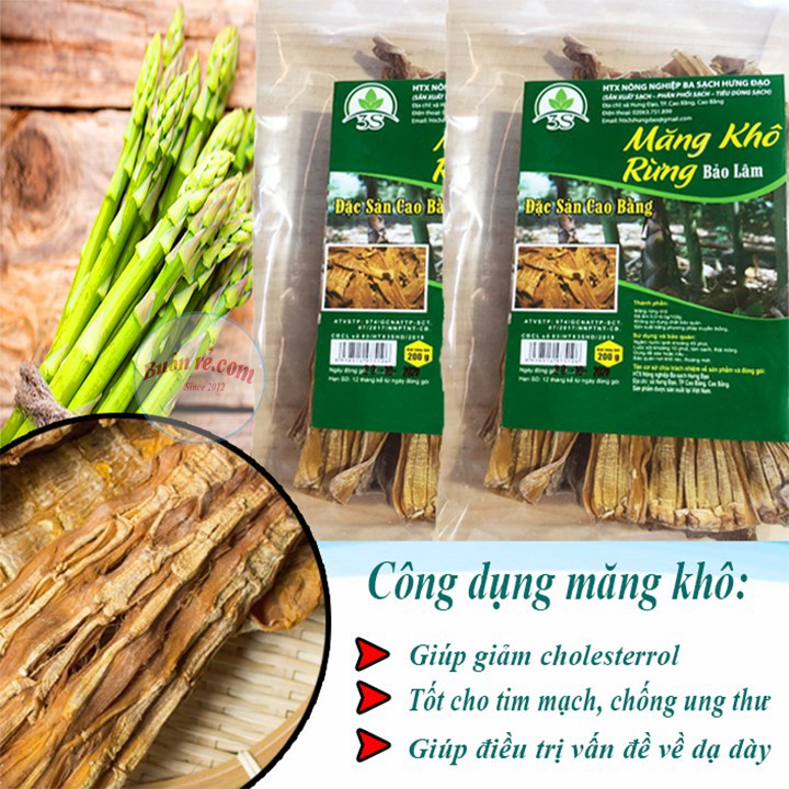 Măng Khô Rừng Bảo Lâm Cao Bằng 200g 00024