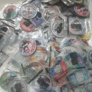 Lẻ 1 thẻ Naruto phiên bản màu tròn và lục giác