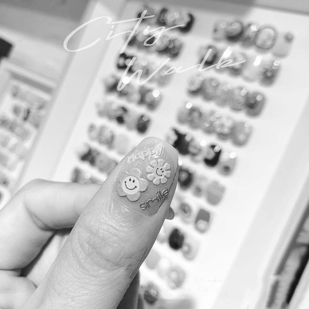 Miếng Dán Trang Trí Móng Tay Siêu Mỏng Họa Tiết Hoạt Hình Dễ Thương