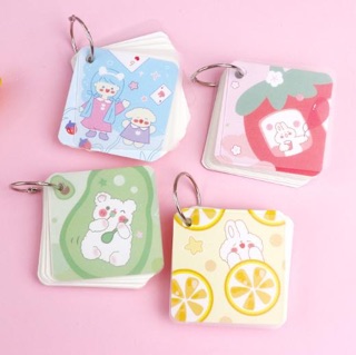 Bộ flashcard học từ vựng 7*7cm