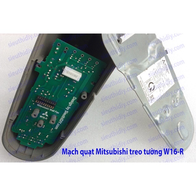 Mạch quạt Mitsubishi W16-RT,W16-RD treo tường cao cấp