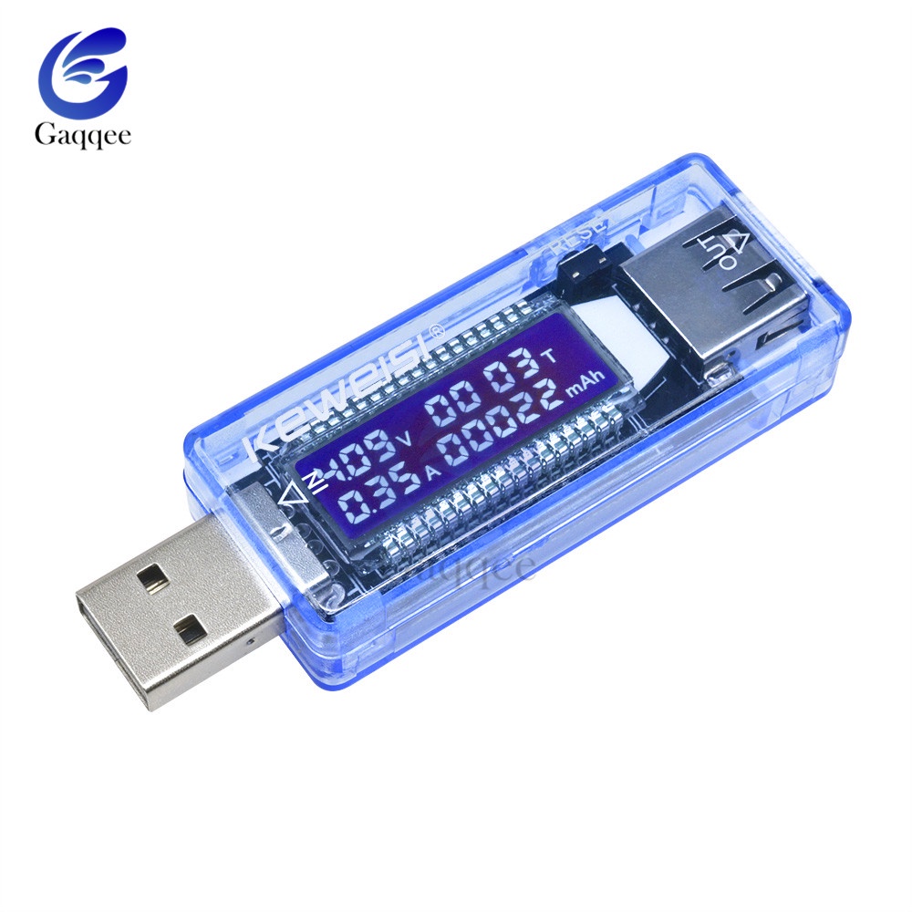 GAQQEE Usb Kiểm Tra Dòng Điện DC Kỹ Thuật Số Chuyên Dụng