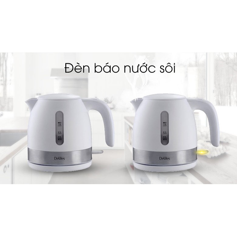 Bình siêu tốc Delites 1 lít ST10P01