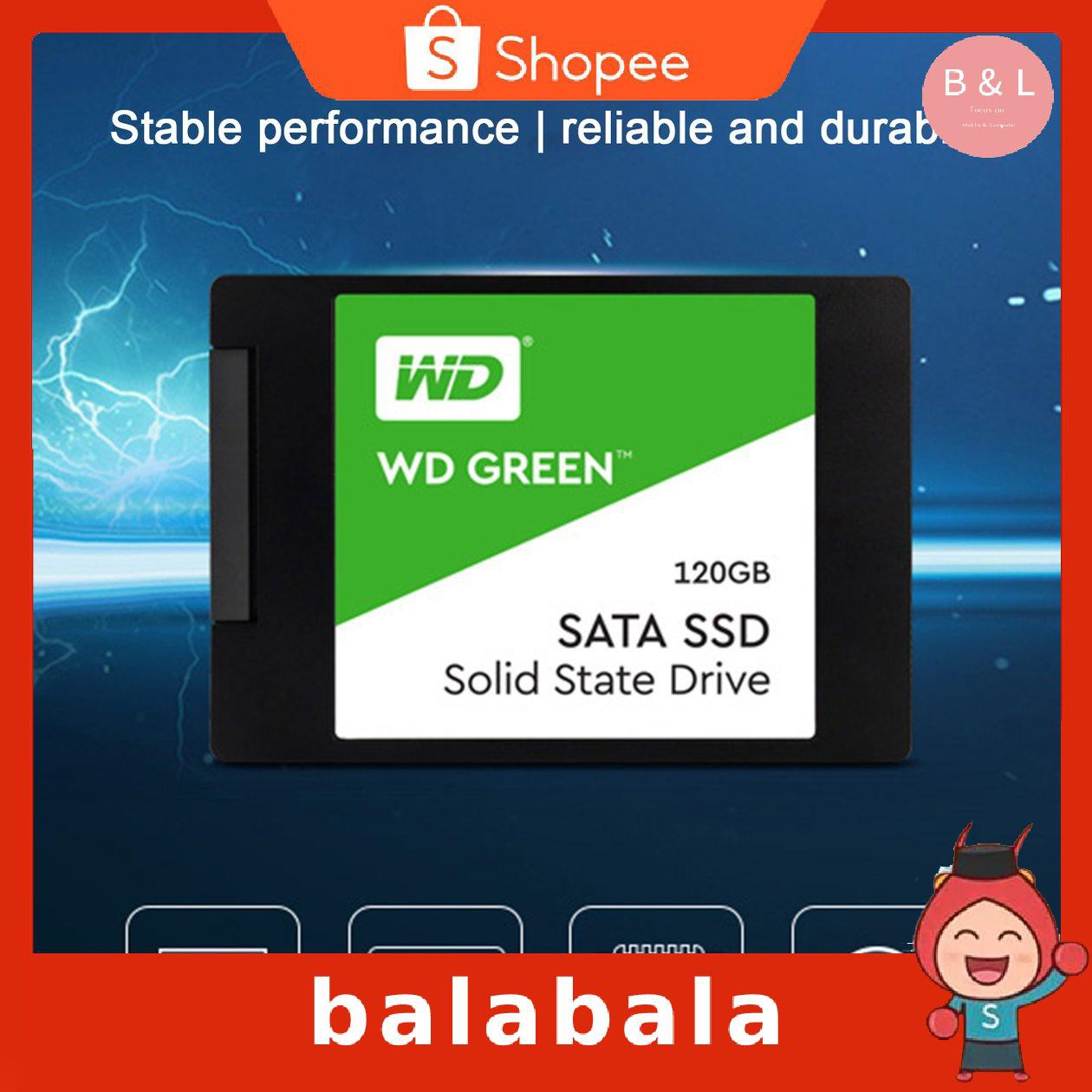 Ổ Cứng Kỹ Thuật Số Wd 1tb 480gb 240gb 120gb 2.5 "Sata Iii Sata 3 Or M.2 2280 Ssd 6gb / S