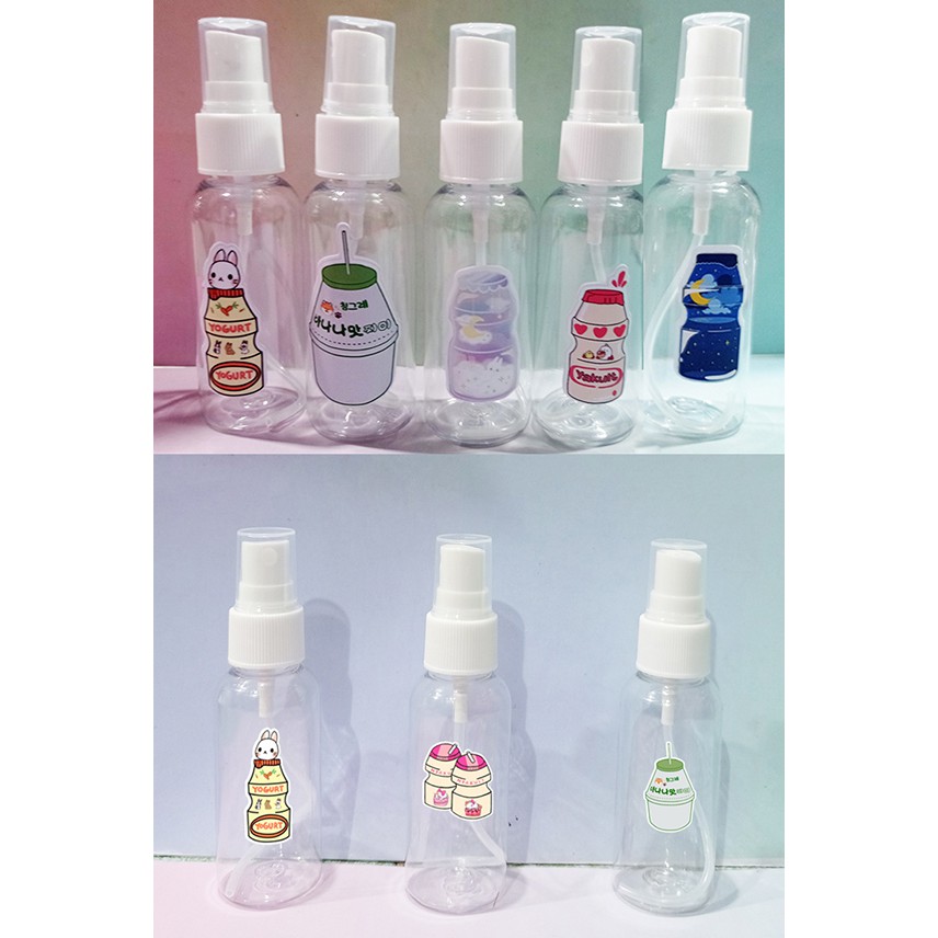 Chai Lọ Đựng Mỹ Phẩm quả bơ 50ml LMPI3 12 cung hoàng đạo trà sữa trứng lười yakult hoa cúc GD gấu thỏ Du Lịch