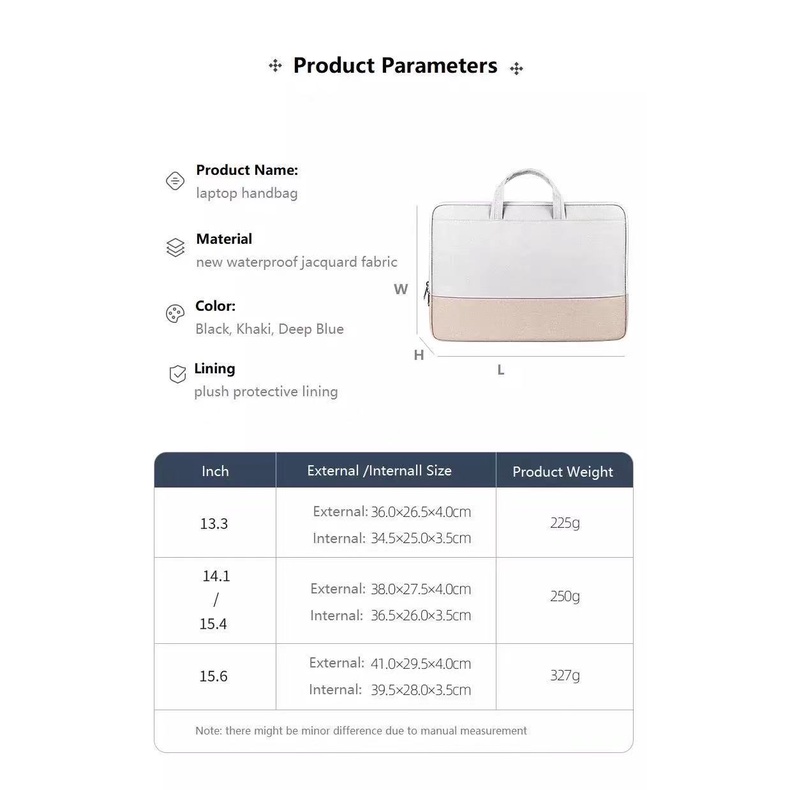 Túi Đựng laptop 13.3/14.1/15.6 inch Phối Màu Thời Trang