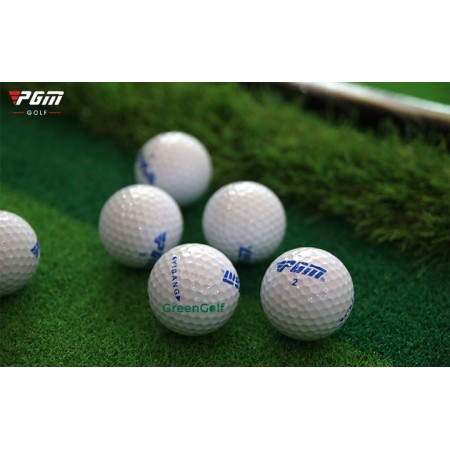 Set 10 bóng golf nhập khẩu chính hãng PGM/Bóng 3 lớp/Khả năng chịu lực tốt/Bóng dùng tập luyện tại nhà và lên sân