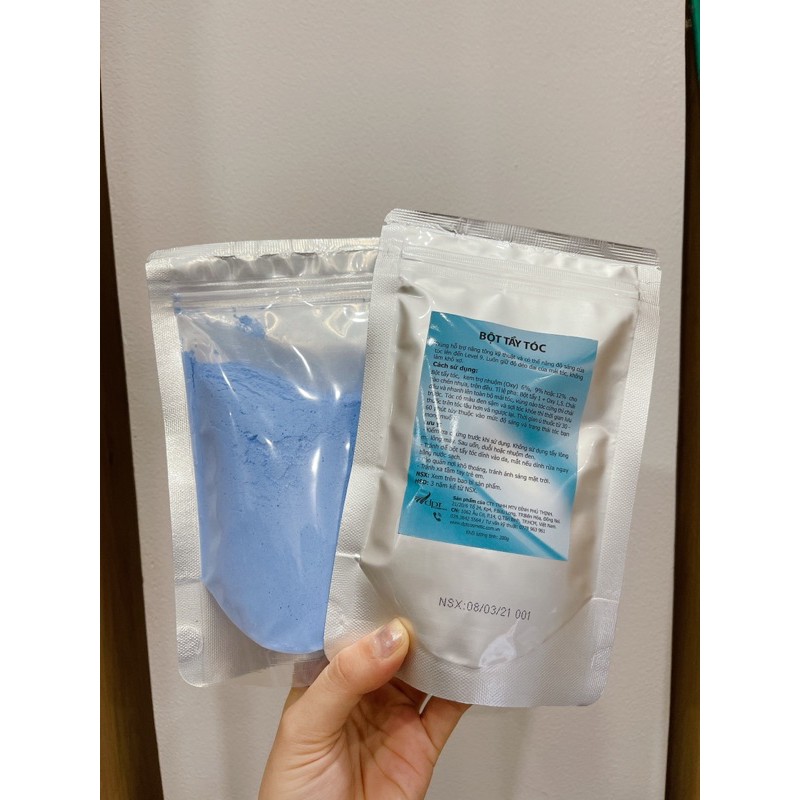 Bột tẩy tóc kèm oxy cao cấp tẩy lên level 9, 10